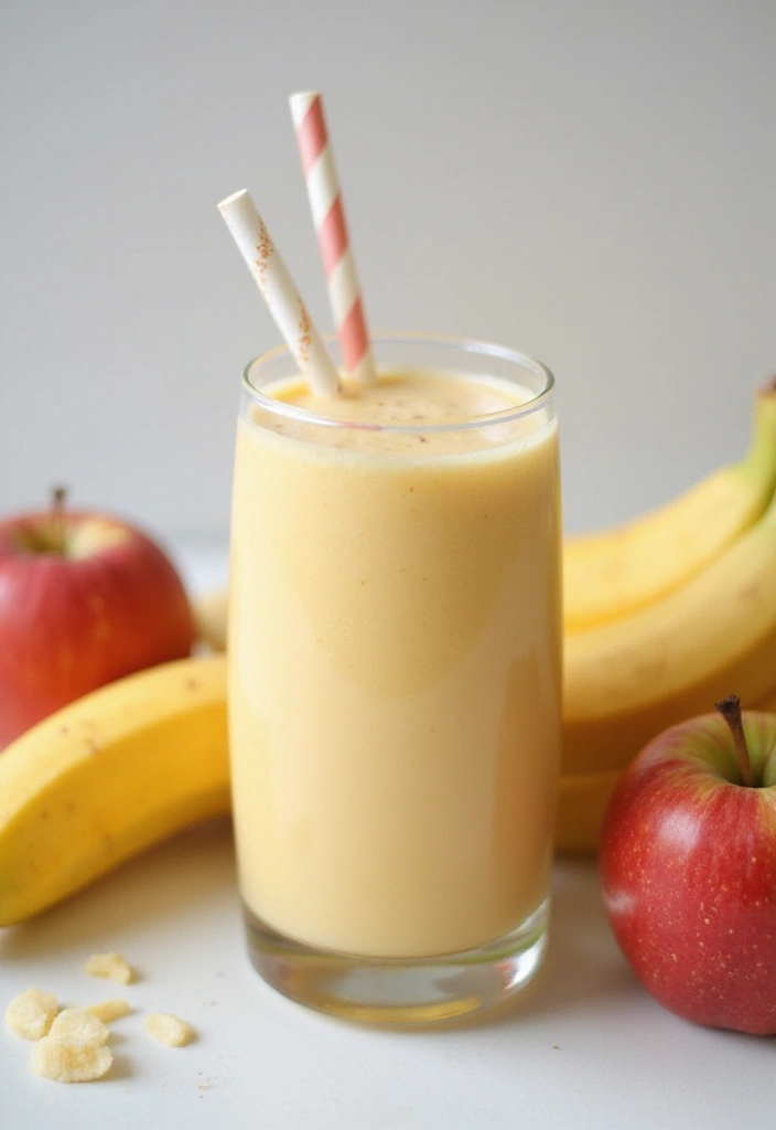 25 Apple Juice Smoothie Recipes Kid Friendly and Healthy 1. Classic Apple Banana Smoothie