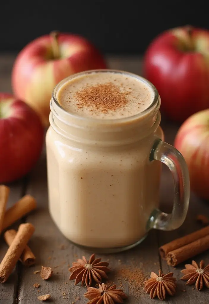 25 Apple Juice Smoothie Recipes Kid Friendly and Healthy 13. Spiced Apple Chai Smoothie