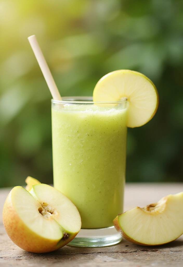 25 Apple Juice Smoothie Recipes Kid Friendly and Healthy 14. Honeydew Apple Smoothie