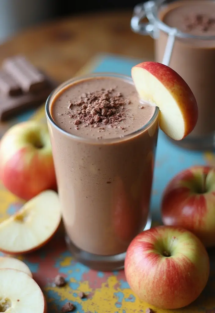 25 Apple Juice Smoothie Recipes Kid Friendly and Healthy 17. Apple Nutella Smoothie