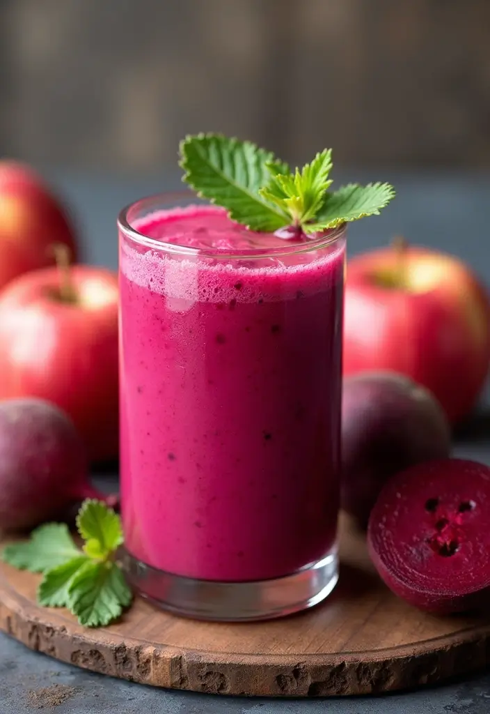 25 Apple Juice Smoothie Recipes Kid Friendly and Healthy 21. Apple Beet Smoothie