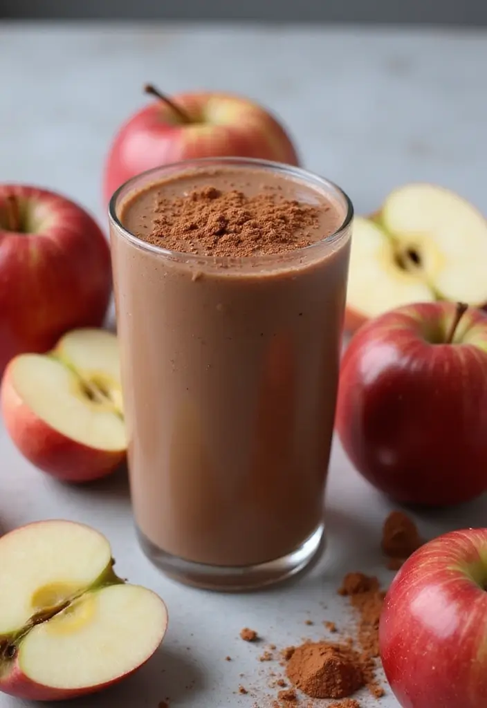 25 Apple Juice Smoothie Recipes Kid Friendly and Healthy 8. Chocolate Apple Smoothie