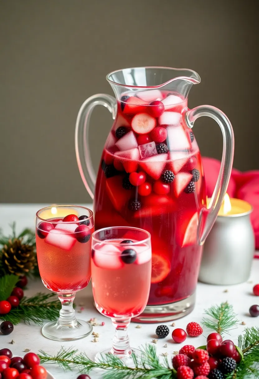 25 Cocktail Recipes with Cranberry Juice Refreshing and Easy 17. Cranberry Berry Sangria