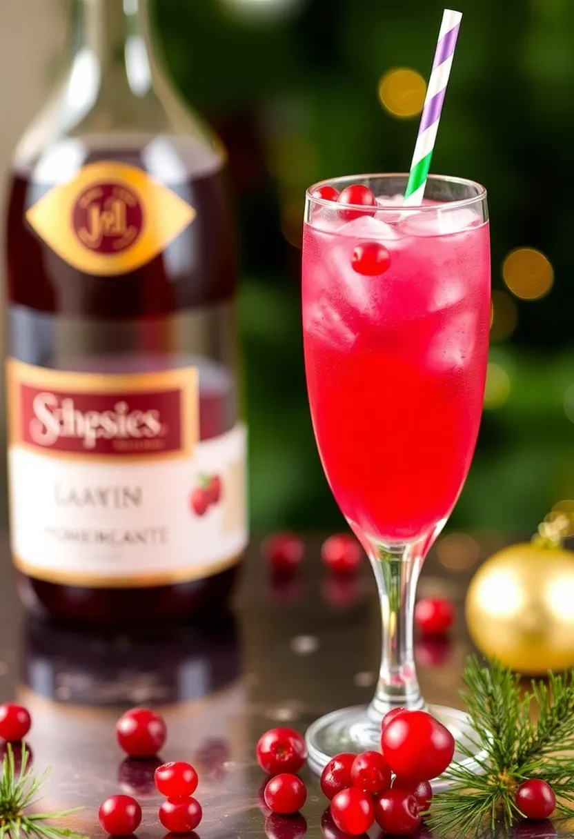 25 Cocktail Recipes with Cranberry Juice Refreshing and Easy 4. Cranberry Pomegranate Fizz