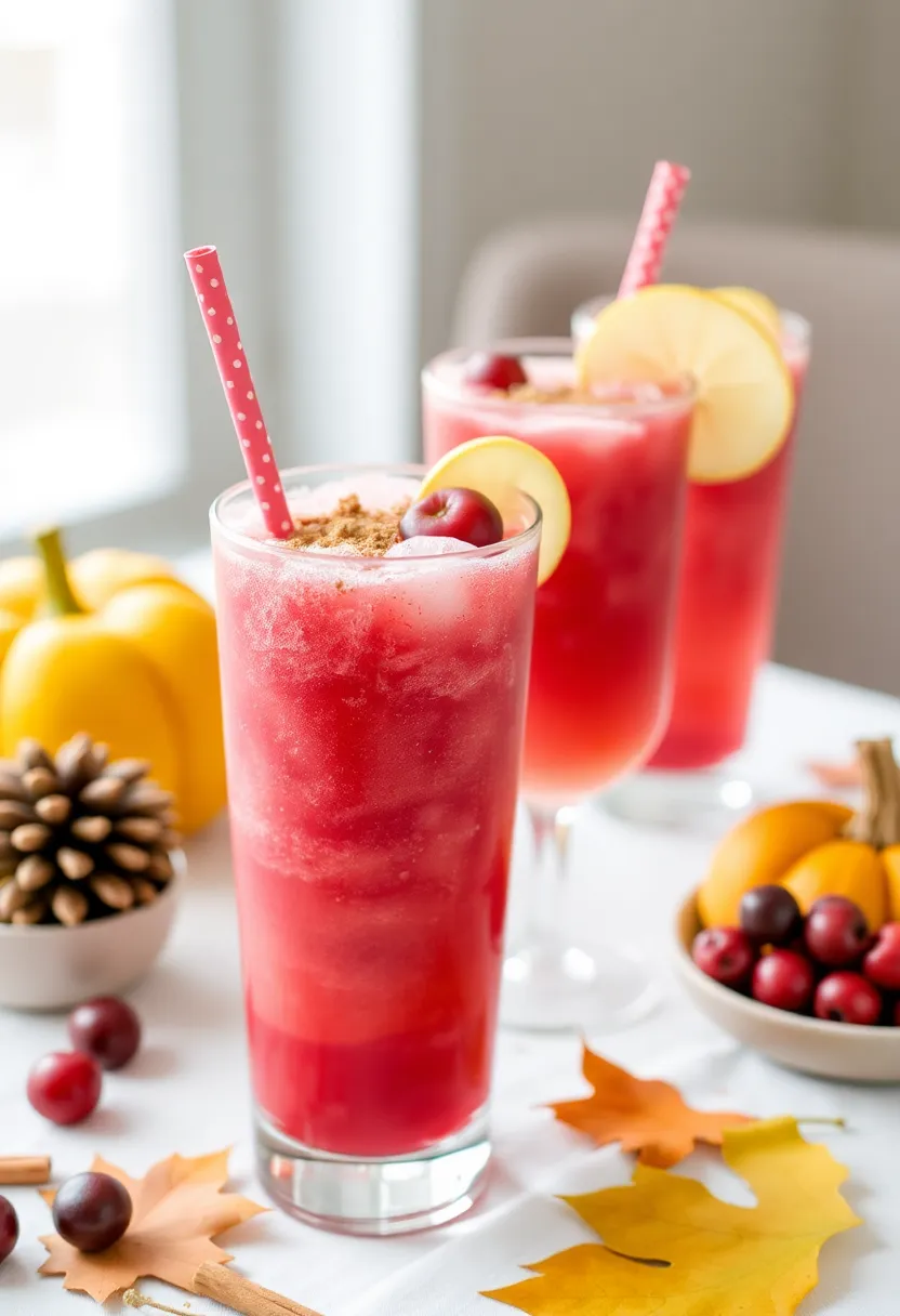25 Cocktail Recipes with Cranberry Juice Refreshing and Easy 9. Cranberry Apple Cider Slush