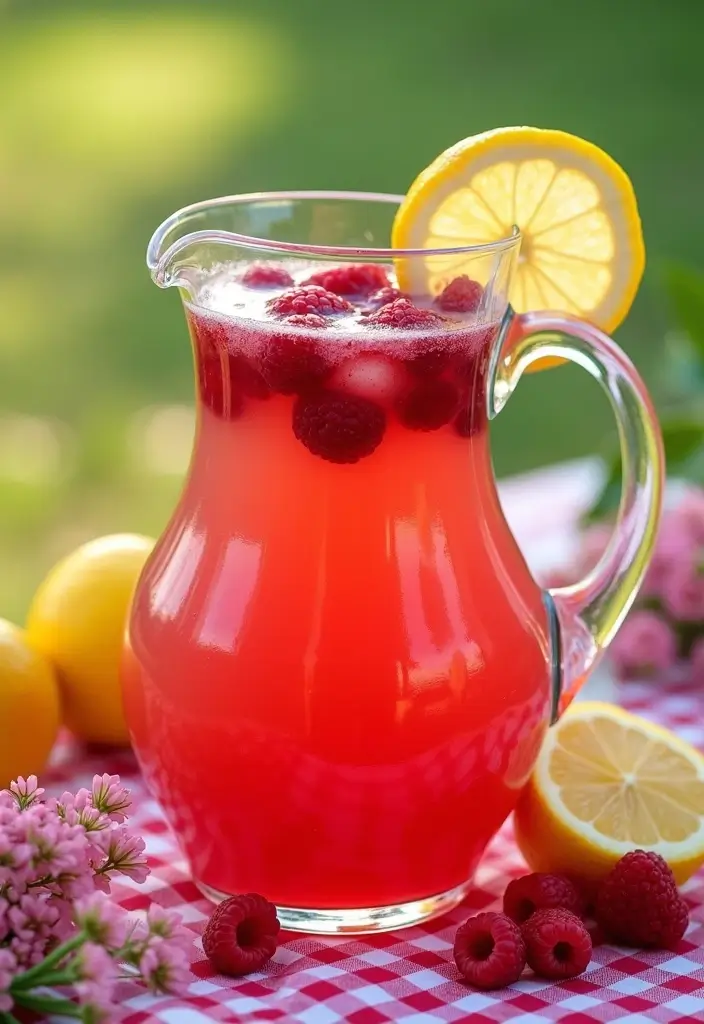 25 Delicious Juice Punch Recipes for Family Fun 10. Raspberry Lemonade Punch