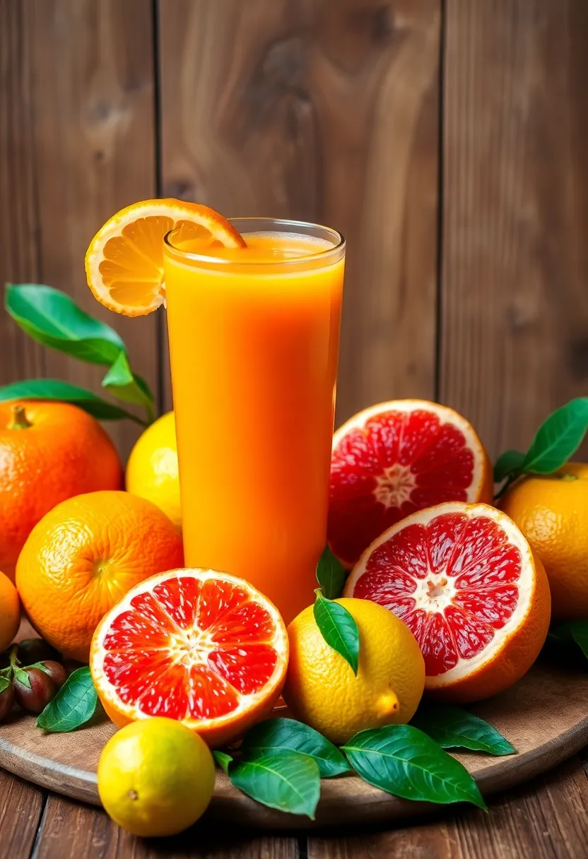 25 Healthy Juice Recipes Immune System Approved - 1. Citrus Immunity Blast