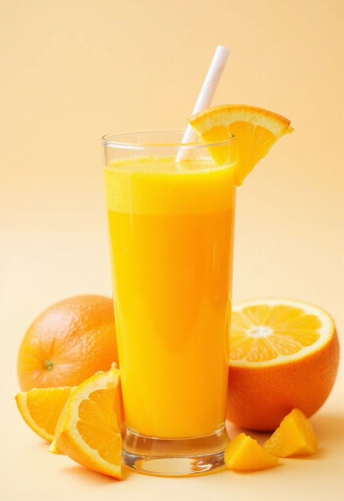 25 High Blood Pressure Juice Recipes That Help Naturally 14. Orange Mango Delight Juice
