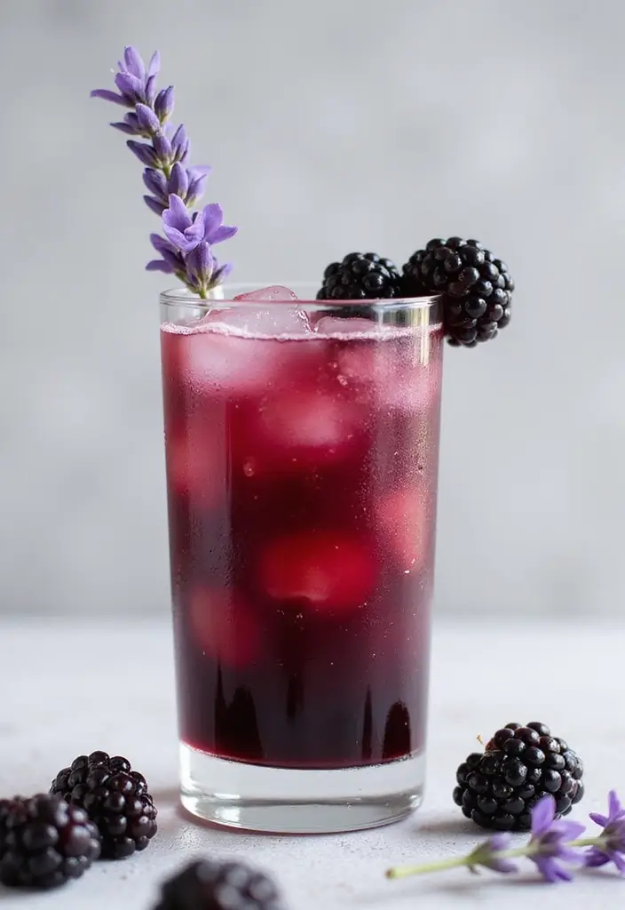 25 High Blood Pressure Juice Recipes That Help Naturally 20. Blackberry Lavender Juice