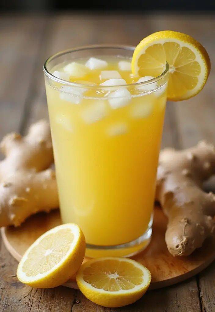 25 High Blood Pressure Juice Recipes That Help Naturally 7. Ginger Lemon Zing Juice