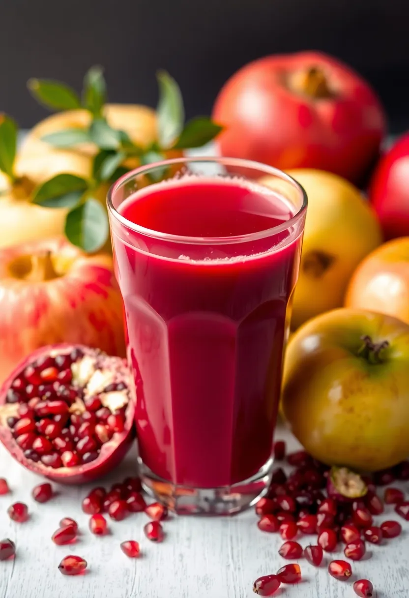 25 Hormone Balance Juice Recipes for Wellness - 24. Pomegranate Detox Juice