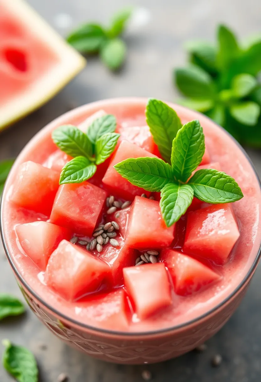 25 Juice Plus Complete Recipes to Boost Nutrition 24 25 Juice Plus Complete Recipes to Boost Nutrition - 24. Watermelon Mint Smoothie Bowl