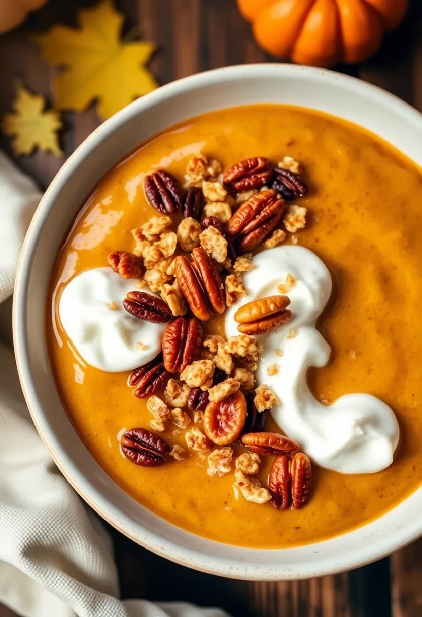 25 Juice Plus Complete Recipes to Boost Nutrition 6 25 Juice Plus Complete Recipes to Boost Nutrition - 6. Pumpkin Spice Smoothie Bowl