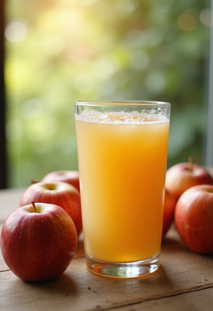 25 Juice Recipes with Apples Crisp and Delicious 1 25 Juice Recipes with Apples Crisp and Delicious - 1. Classic Apple Juice