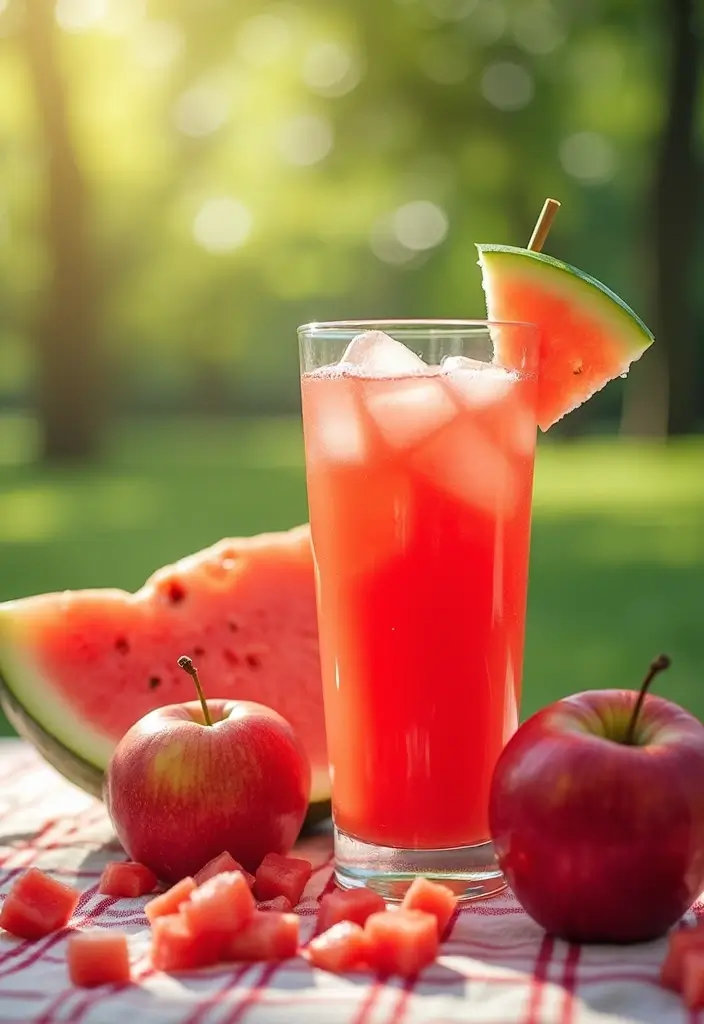 25 Juice Recipes with Apples Crisp and Delicious 10 25 Juice Recipes with Apples Crisp and Delicious - 10. Watermelon Apple Juice