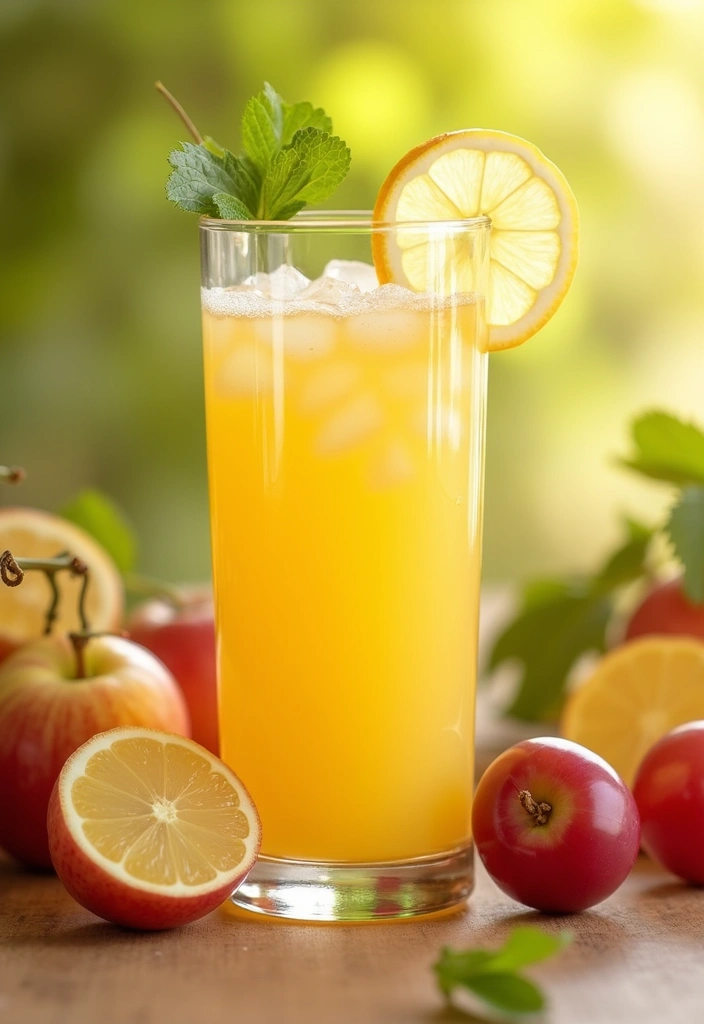 25 Juice Recipes with Apples Crisp and Delicious 16 25 Juice Recipes with Apples Crisp and Delicious - 16. Apple Lemon Grape Juice