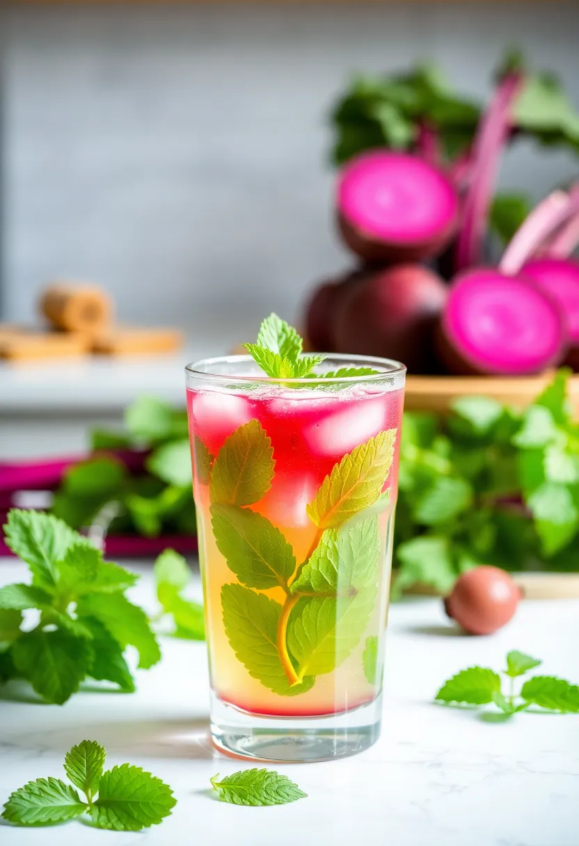 25 Juice Recipes with Beets: Colorful and Healthy - 12. Beet and Honeydew Juice