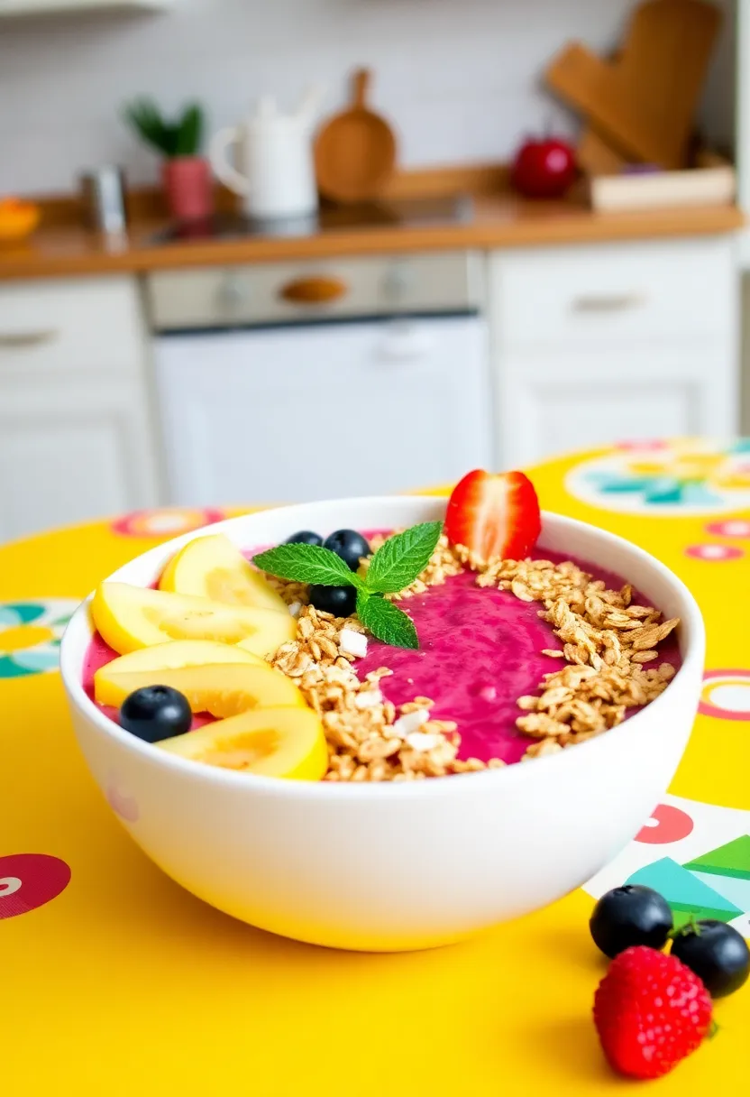 25 Juice Recipes with Beets: Colorful and Healthy - 19. Beet and Coconut Smoothie Bowl