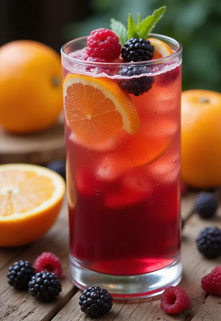 25 Protein Shake Recipes with Orange Juice for High Energy 3 25 Protein Shake Recipes with Orange Juice for High Energy - 3. Berry Citrus Protein Blast