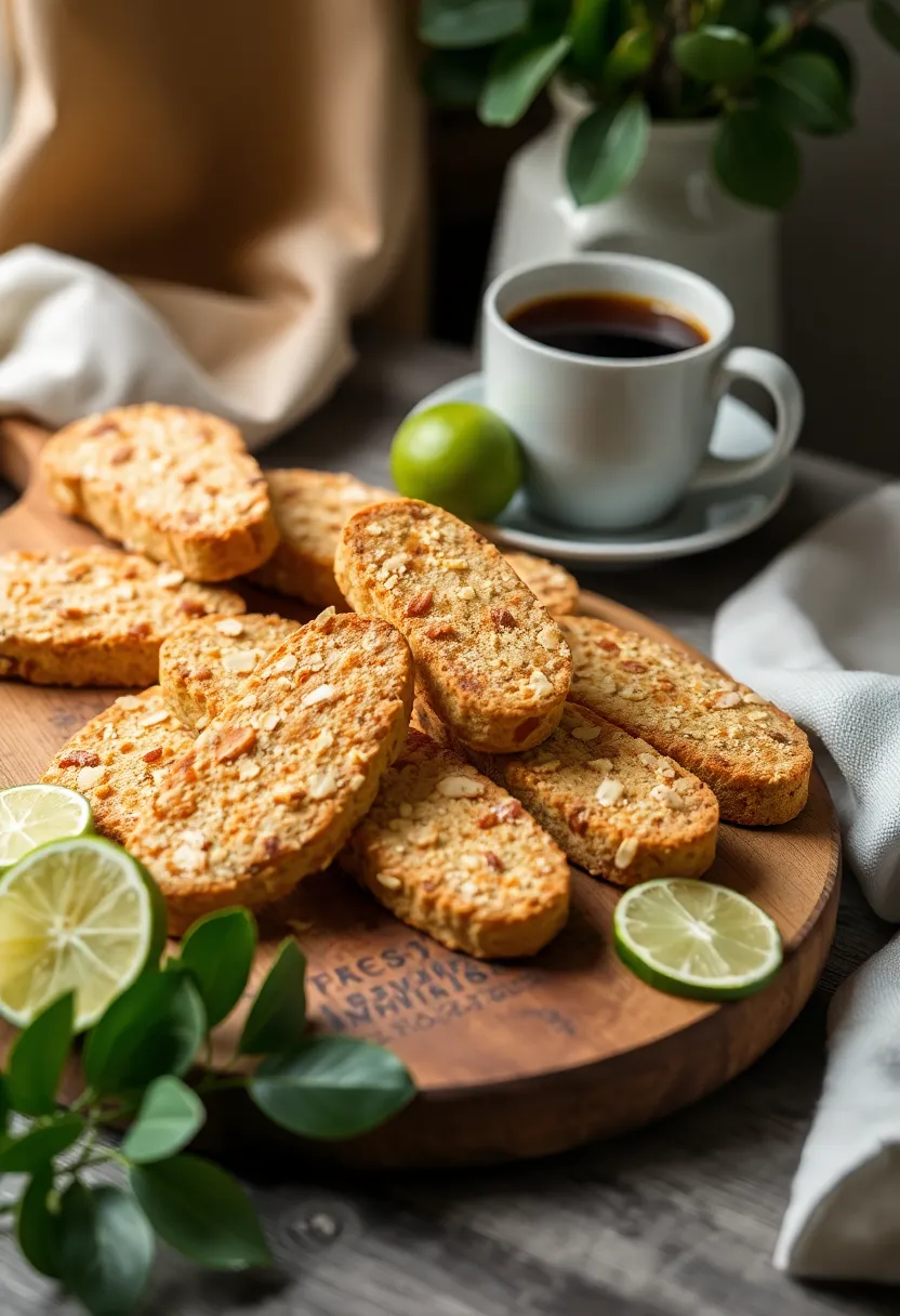 25 Recipes with Lime Juice Zesty and Refreshing 25. Lime and Almond Biscotti