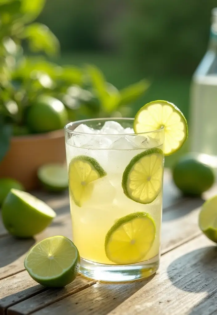 25 Recipes with Lime Juice Zesty and Refreshing 8. Lime and Ginger Fizz