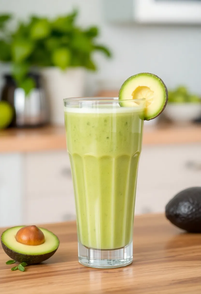 25 Recipes with V8 Juice: Savory and Healthy - 14. V8 Savory Smoothie with Avocado