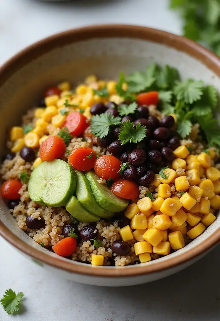 25 Recipes with V8 Juice: Savory and Healthy - 3. Hearty V8 Quinoa Bowl