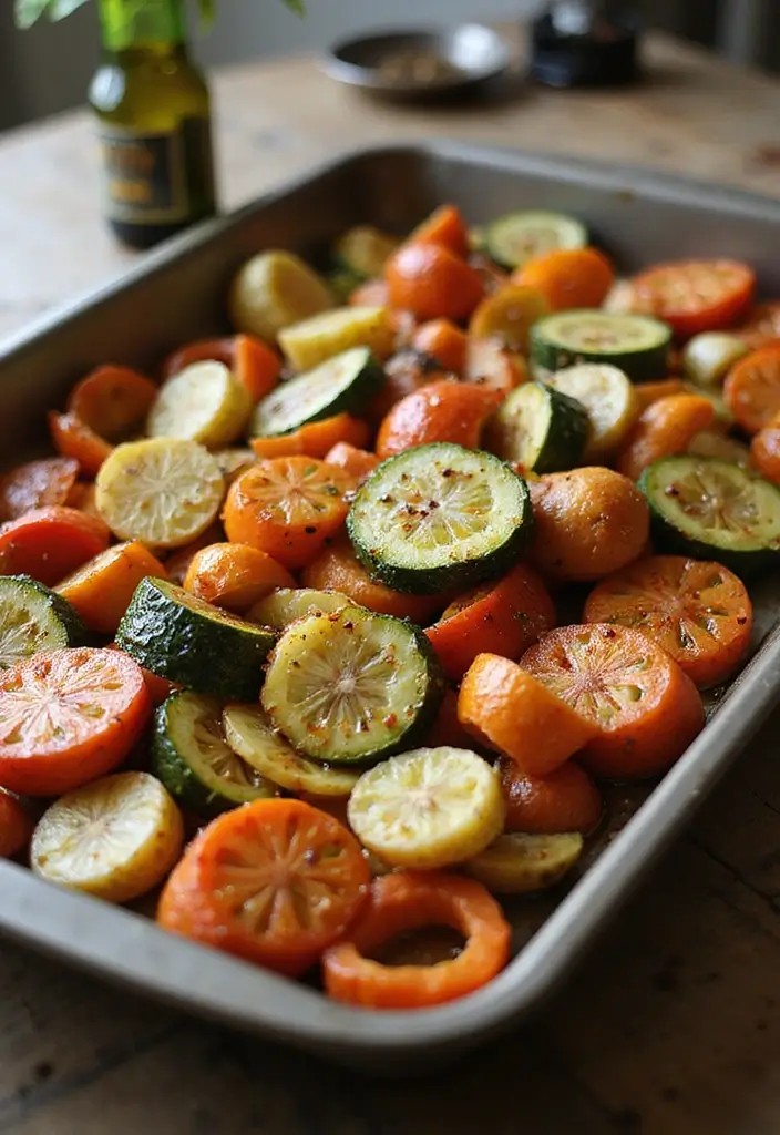 25 Recipes with V8 Juice: Savory and Healthy - 5. V8 Roasted Vegetable Medley