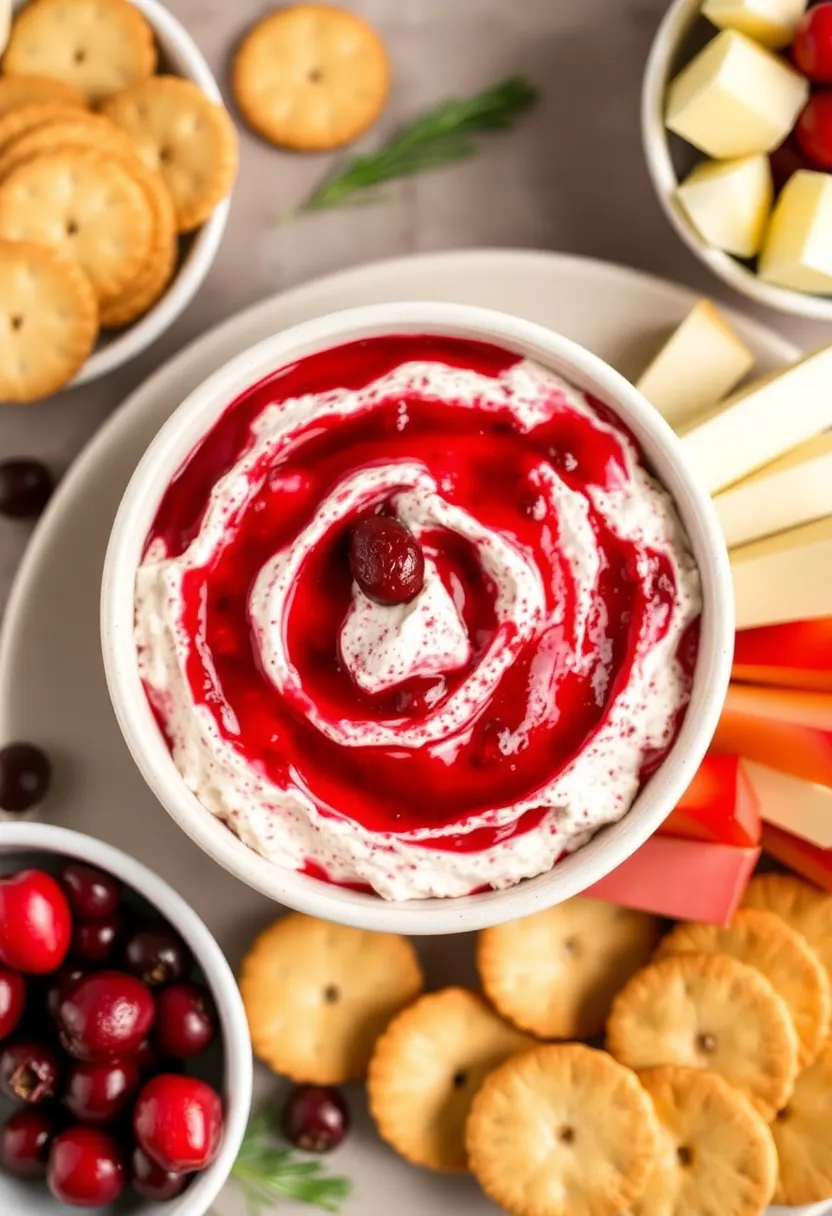25 Refreshing Recipes with Cranberry Juice 14. Cranberry Cream Cheese Dip