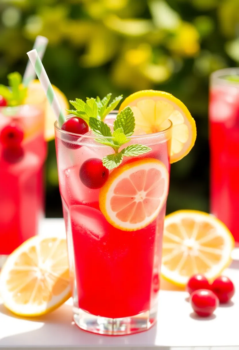 25 Refreshing Recipes with Cranberry Juice 15. Cranberry Lemonade