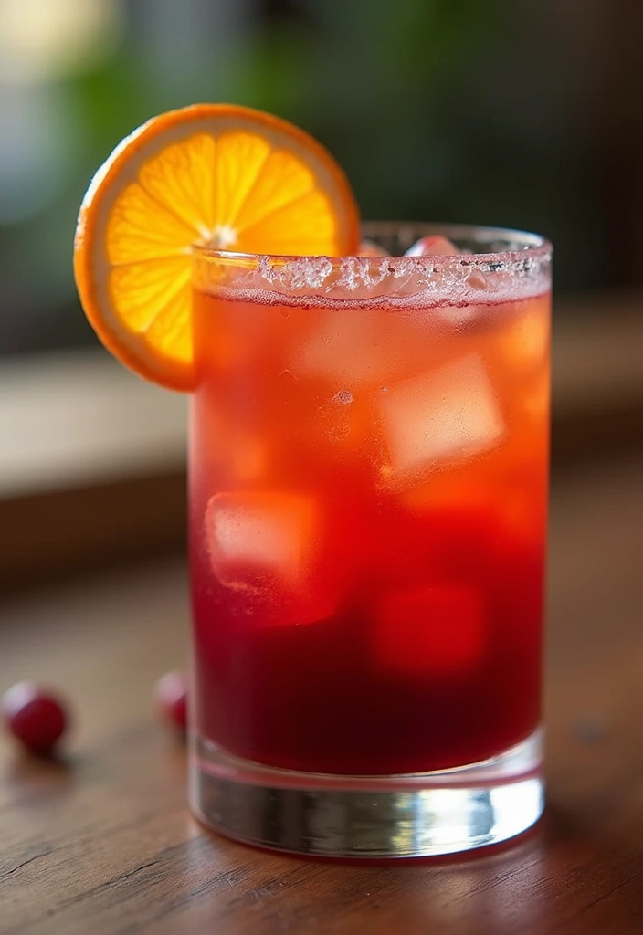 25 Rum and Cranberry Juice Drink Recipes to Try Tonight - 13. Cranberry Sunset