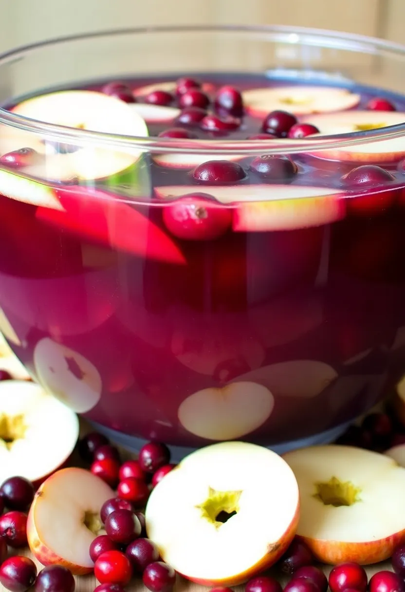 25 Rum and Cranberry Juice Drink Recipes to Try Tonight - 17. Cranberry Apple Rum Punch