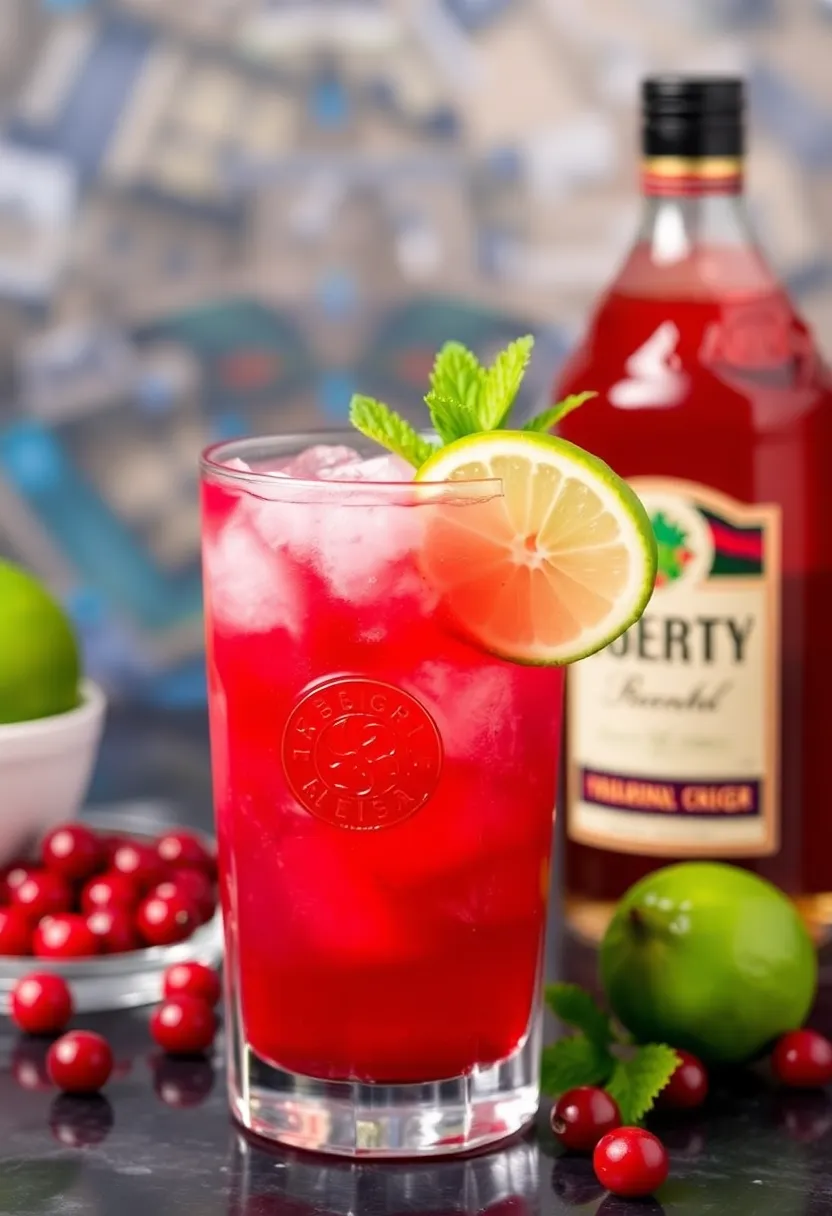 25 Rum and Cranberry Juice Drink Recipes to Try Tonight - 18. Cranberry Ginger Rum Crush