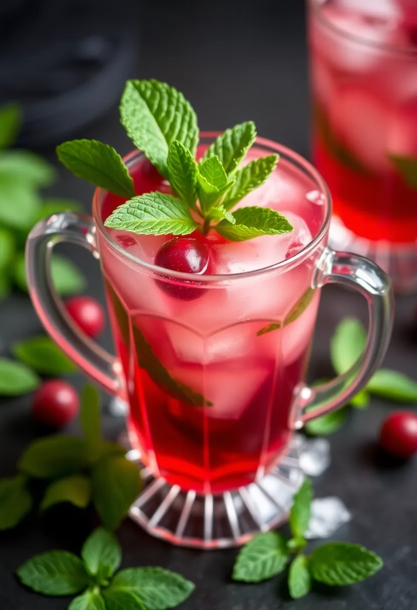 25 Rum and Cranberry Juice Drink Recipes to Try Tonight - 20. Cranberry Mint Rum Julep