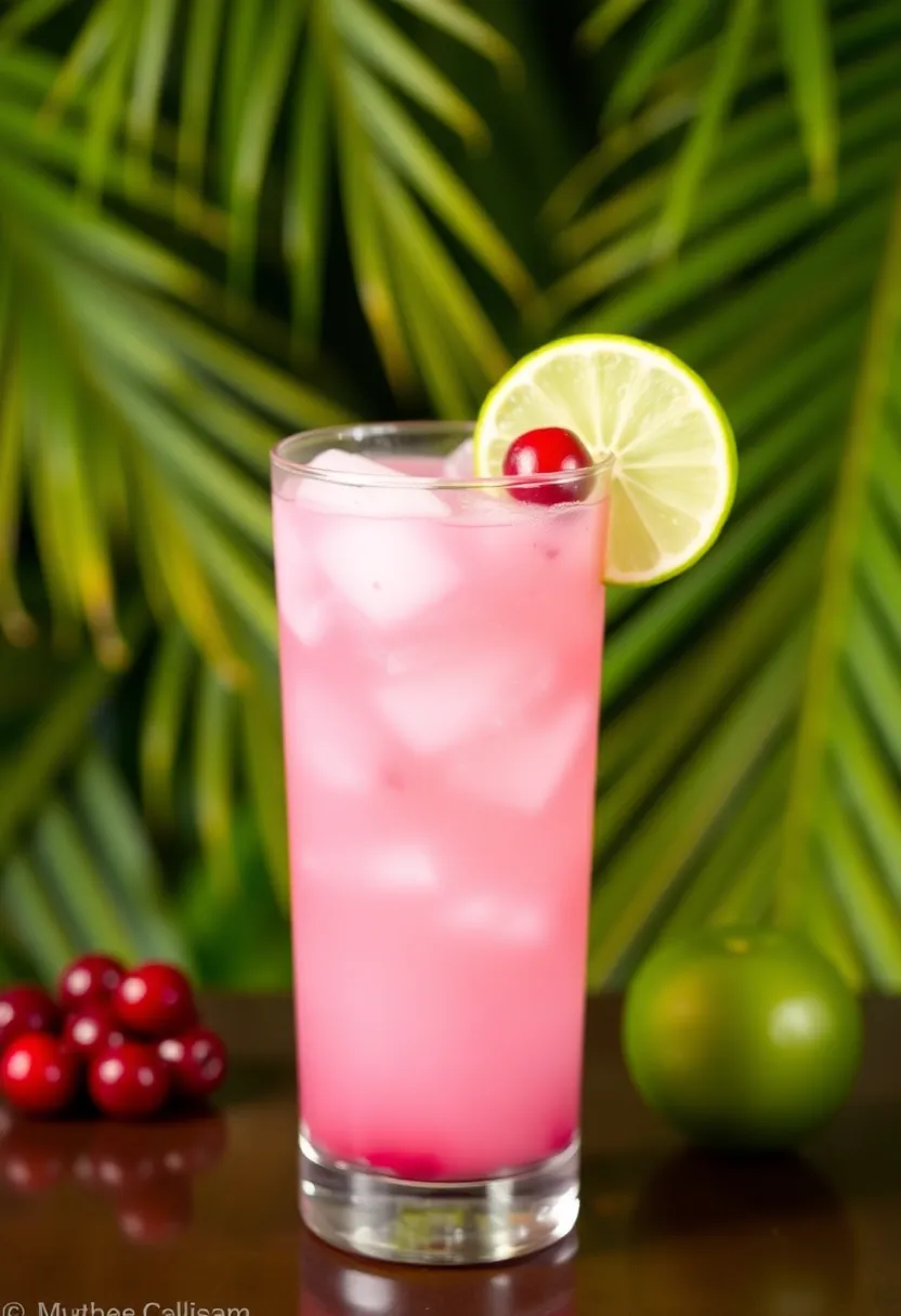 25 Rum and Cranberry Juice Drink Recipes to Try Tonight - 23. Cranberry Coconut Rum Fizz