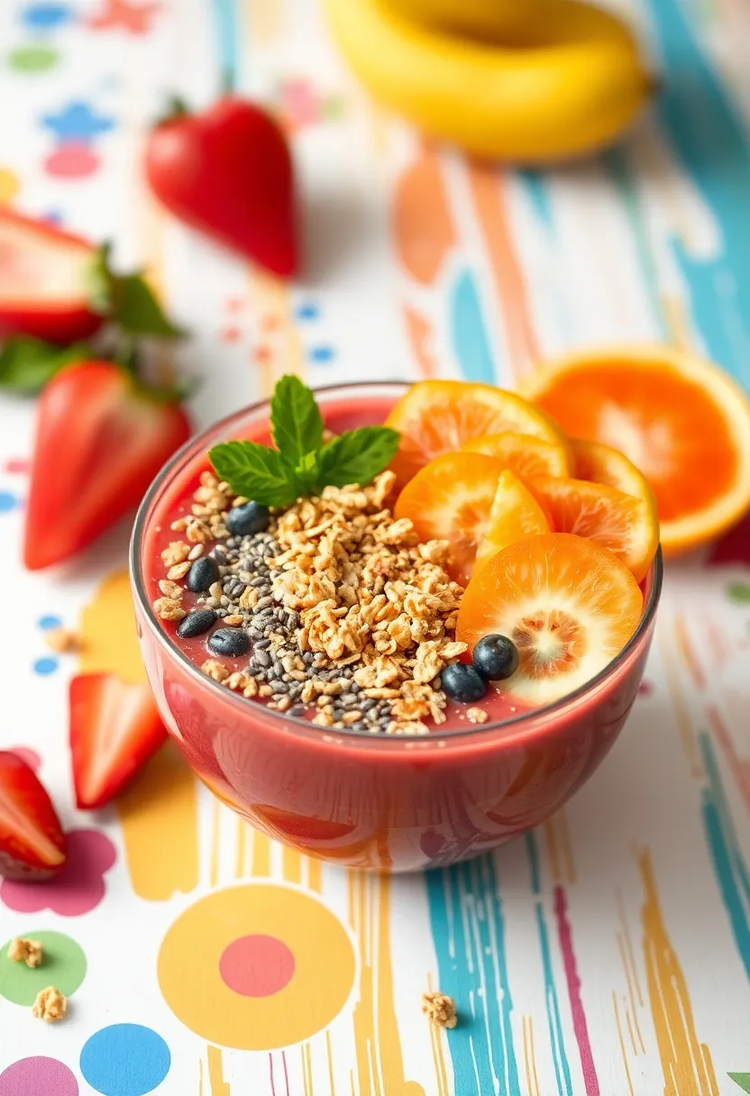 25 Savory and Unique Recipes with Tomato Juice 17 25 Savory and Unique Recipes with Tomato Juice - 17. Tomato Juice Smoothie Bowl