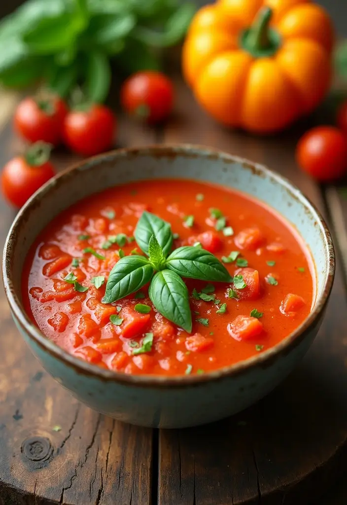 25 Savory and Unique Recipes with Tomato Juice 2 25 Savory and Unique Recipes with Tomato Juice - 2. Tomato Juice Gazpacho
