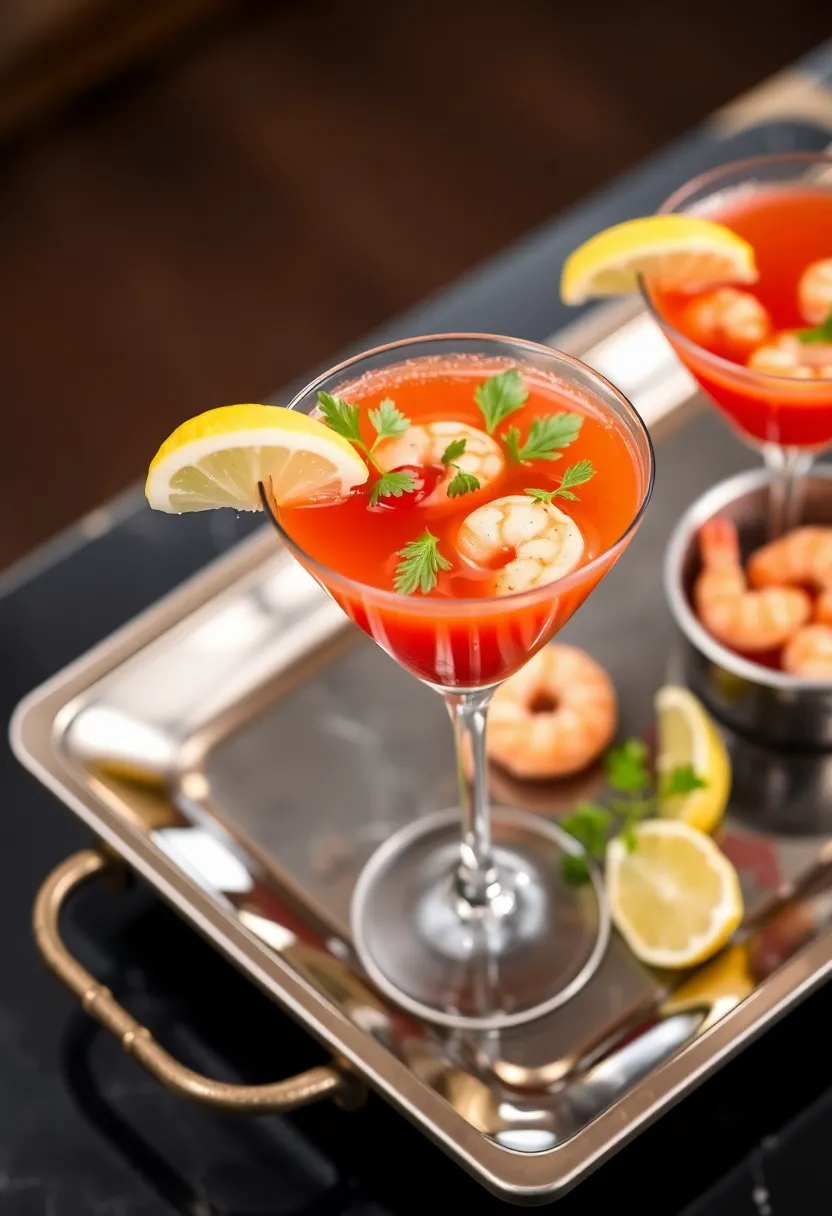 25 Savory and Unique Recipes with Tomato Juice 23 25 Savory and Unique Recipes with Tomato Juice - 23. Tomato Juice and Shrimp Cocktail