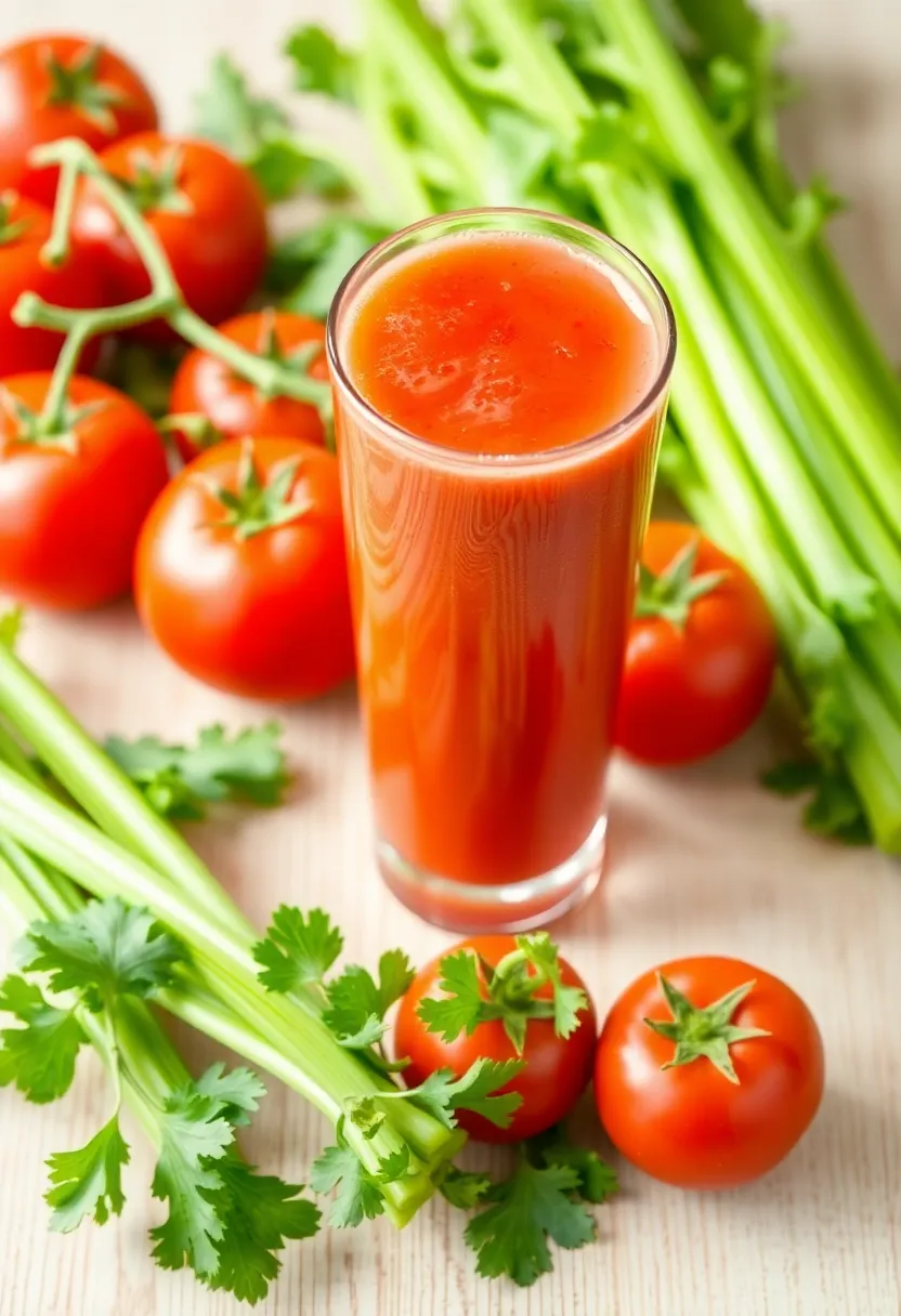 26 Hair Growth Juice Recipes Backed by Nutrition 10. Tomato Celery Juice