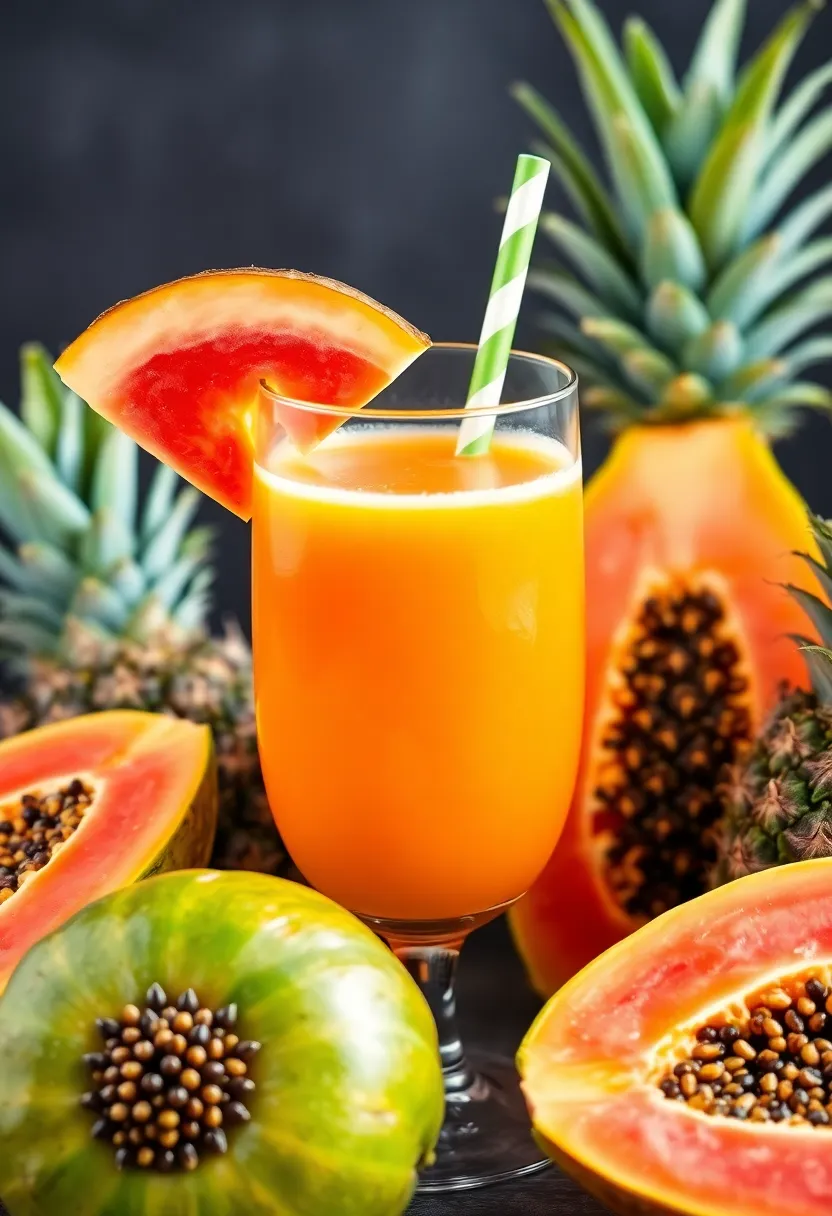 26 Hair Growth Juice Recipes Backed by Nutrition 13. Papaya Pineapple Juice