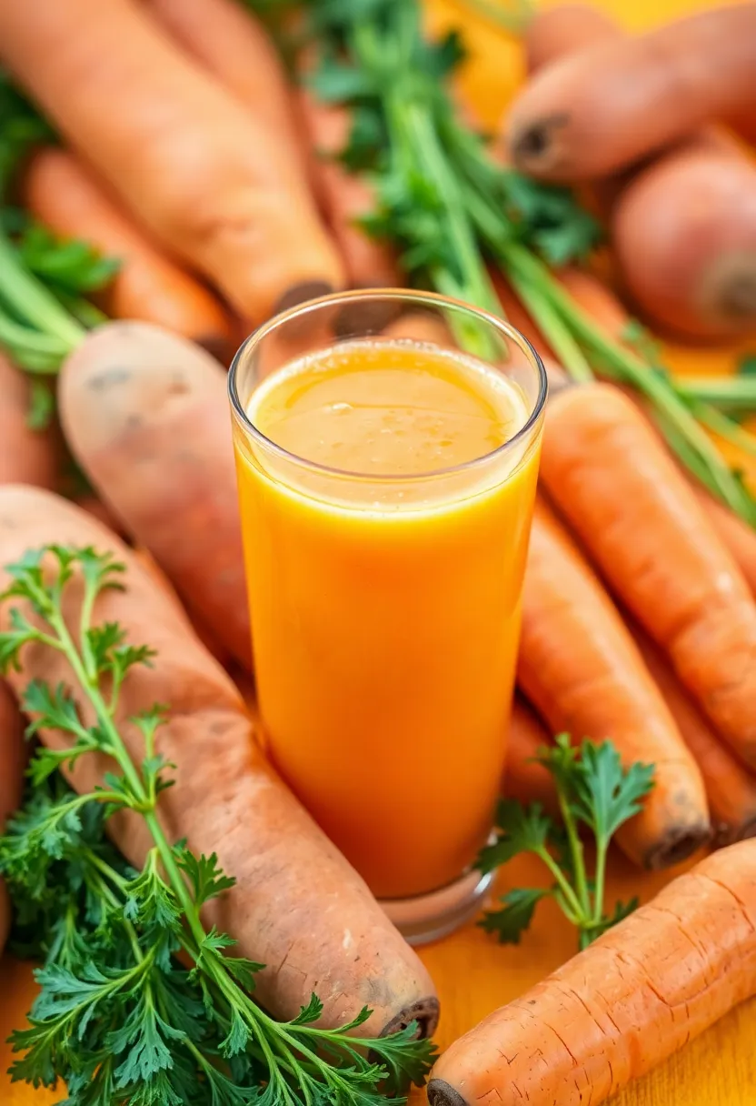 26 Hair Growth Juice Recipes Backed by Nutrition 23. Sweet Potato Carrot Juice