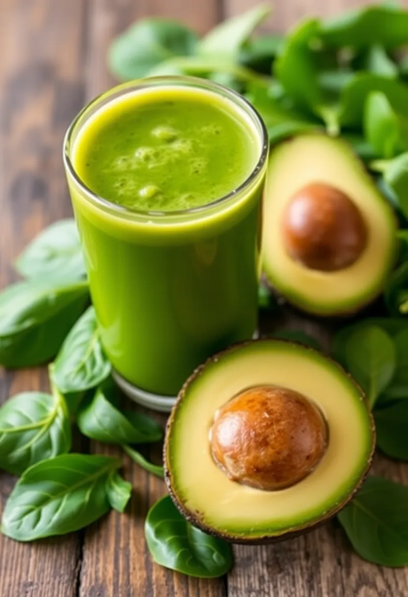 26 Hair Growth Juice Recipes Backed by Nutrition 9. Avocado Spinach Juice