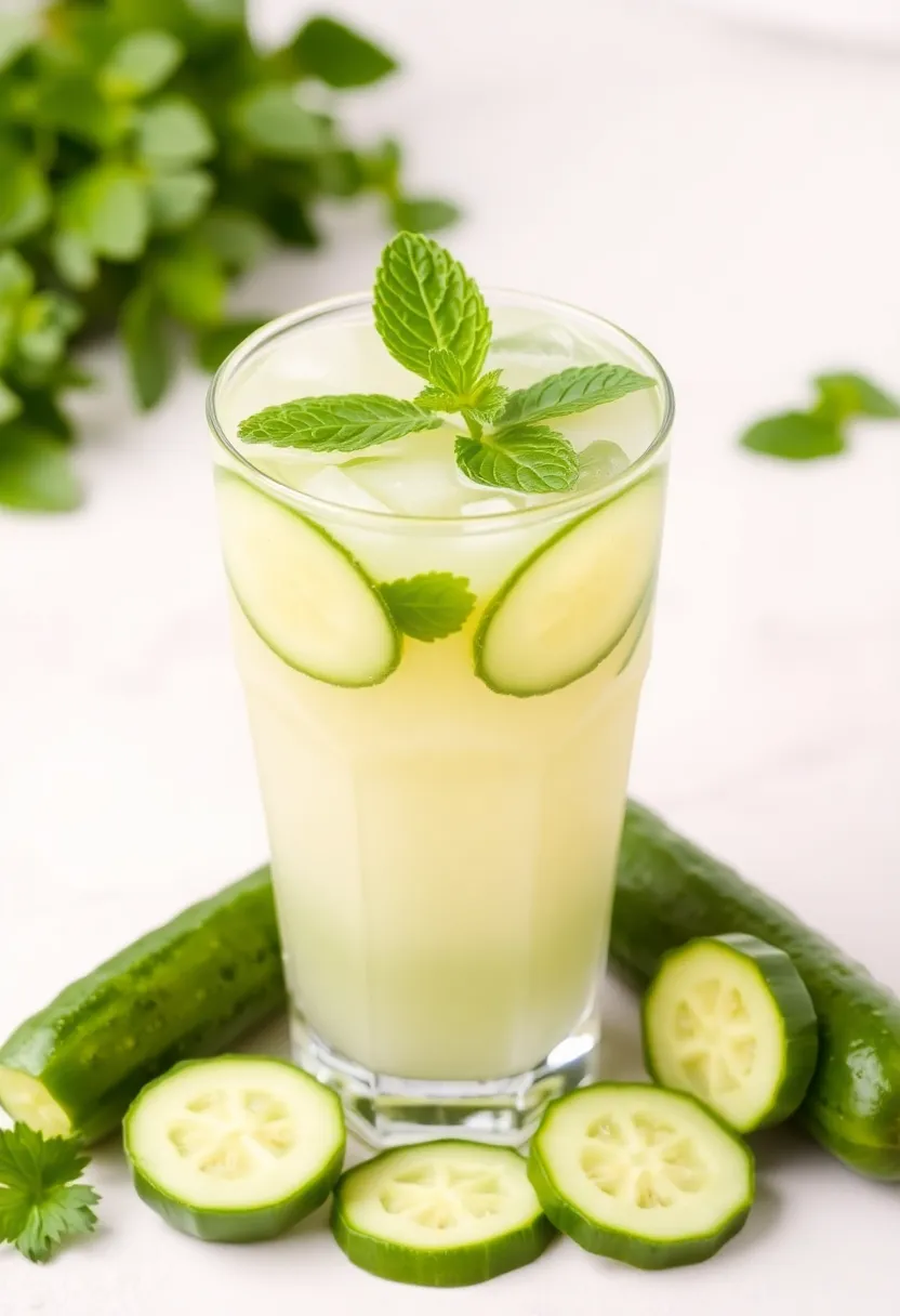26 Juice Master Recipes Jason Vale Inspired 5. Refreshing Cucumber Mint Cooler