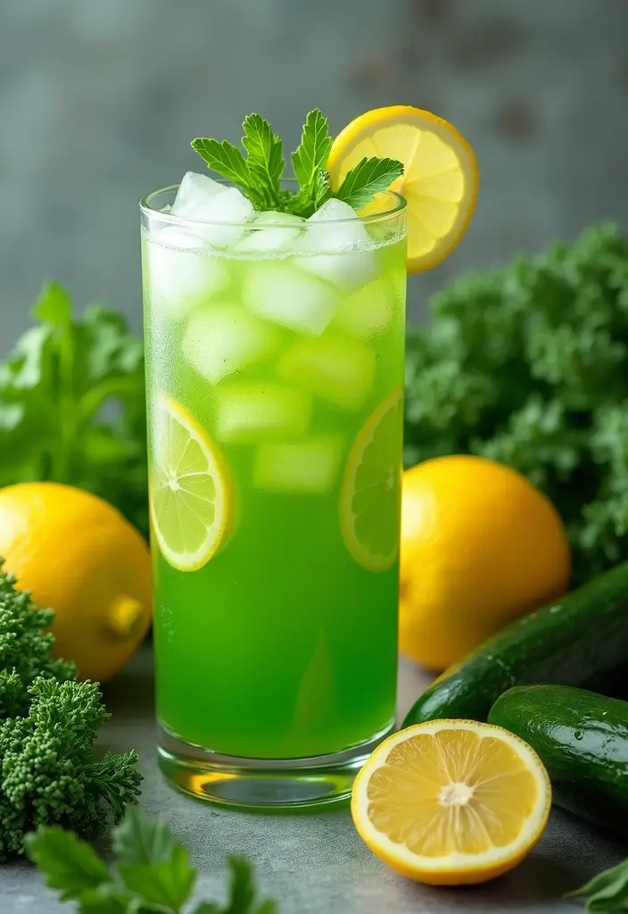 26 Liver Detox Juice Recipes Naturally Cleansing 21. Detoxifying Green Lemonade