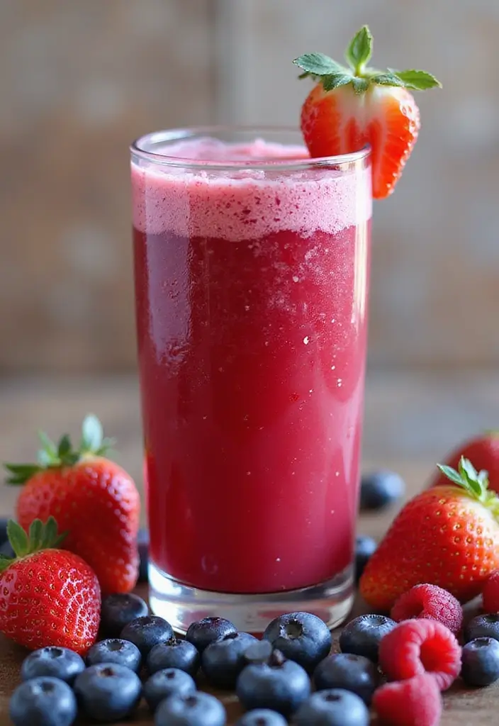 26 Liver Detox Juice Recipes Naturally Cleansing 9. Berry Bliss Juice