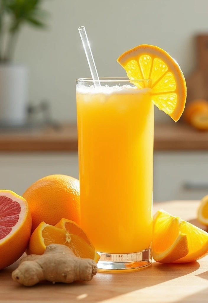 27 Juice Recipes for Colds and Immune System That Really Work 1 27 Juice Recipes for Colds and Immune System That Really Work - 1. Citrus Power Punch