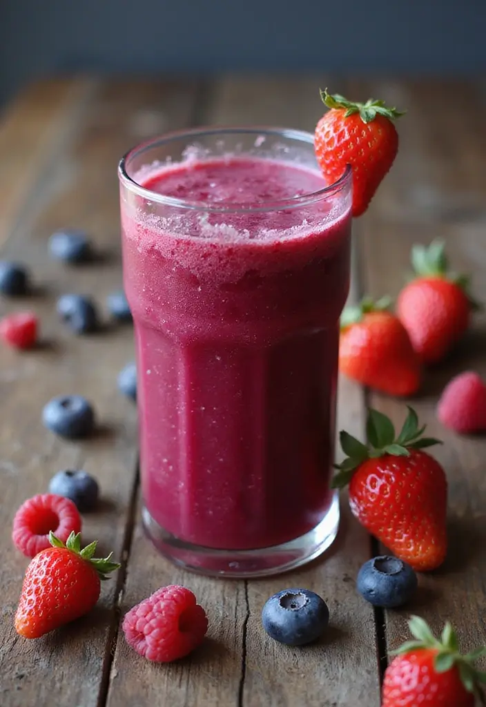 27 Juice Recipes for Colds and Immune System That Really Work 2 27 Juice Recipes for Colds and Immune System That Really Work - 2. Berry Immune Booster