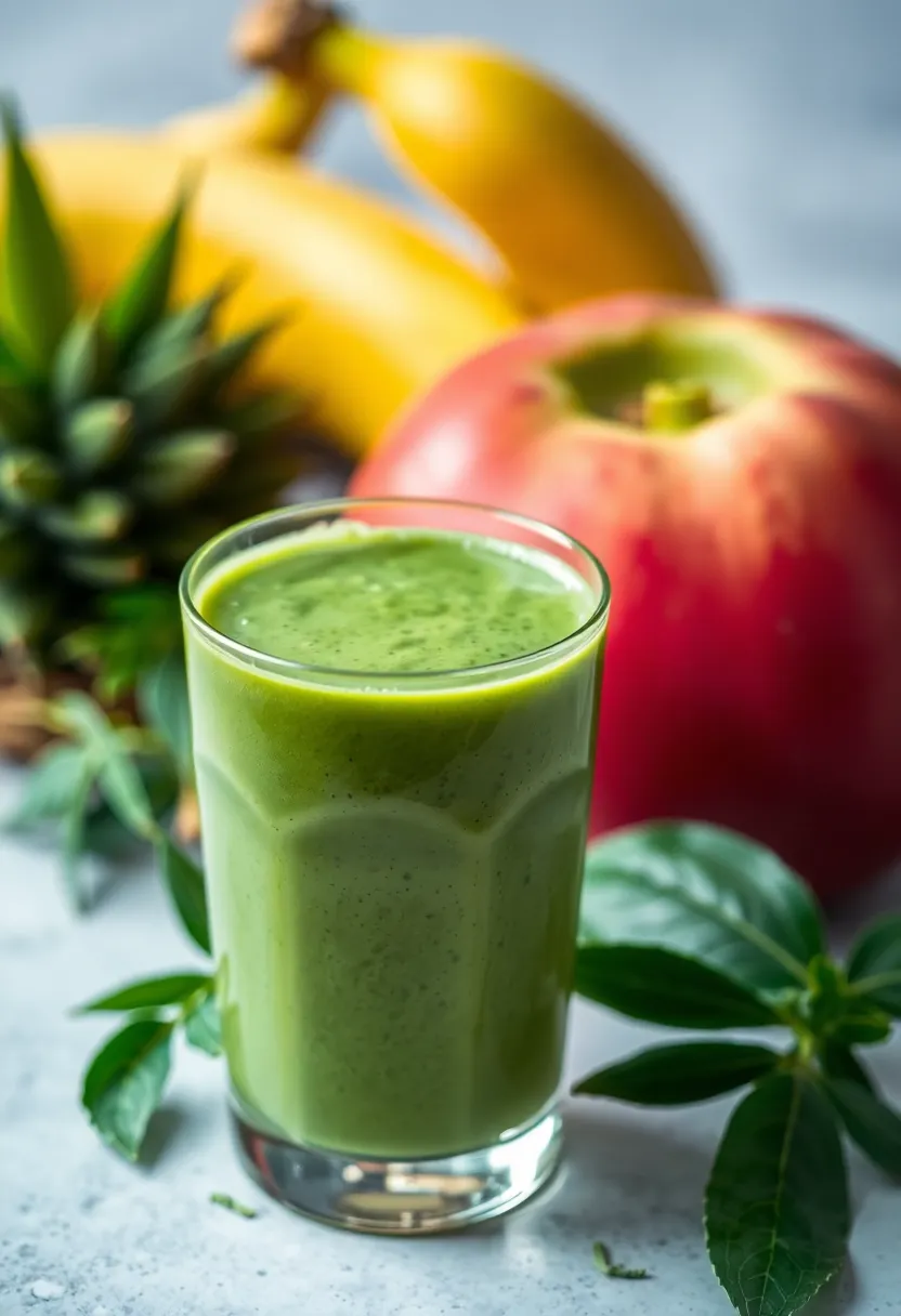 27 Juice Recipes for Immune System Boost Naturally 12. Tropical Green Smoothie Juice