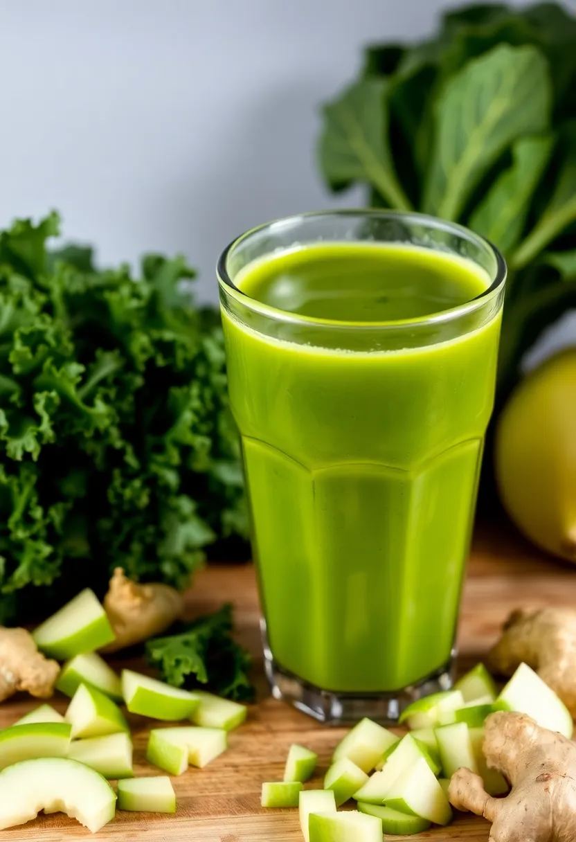 27 Juice Recipes for Immune System Boost Naturally 2. Green Goddess Elixir