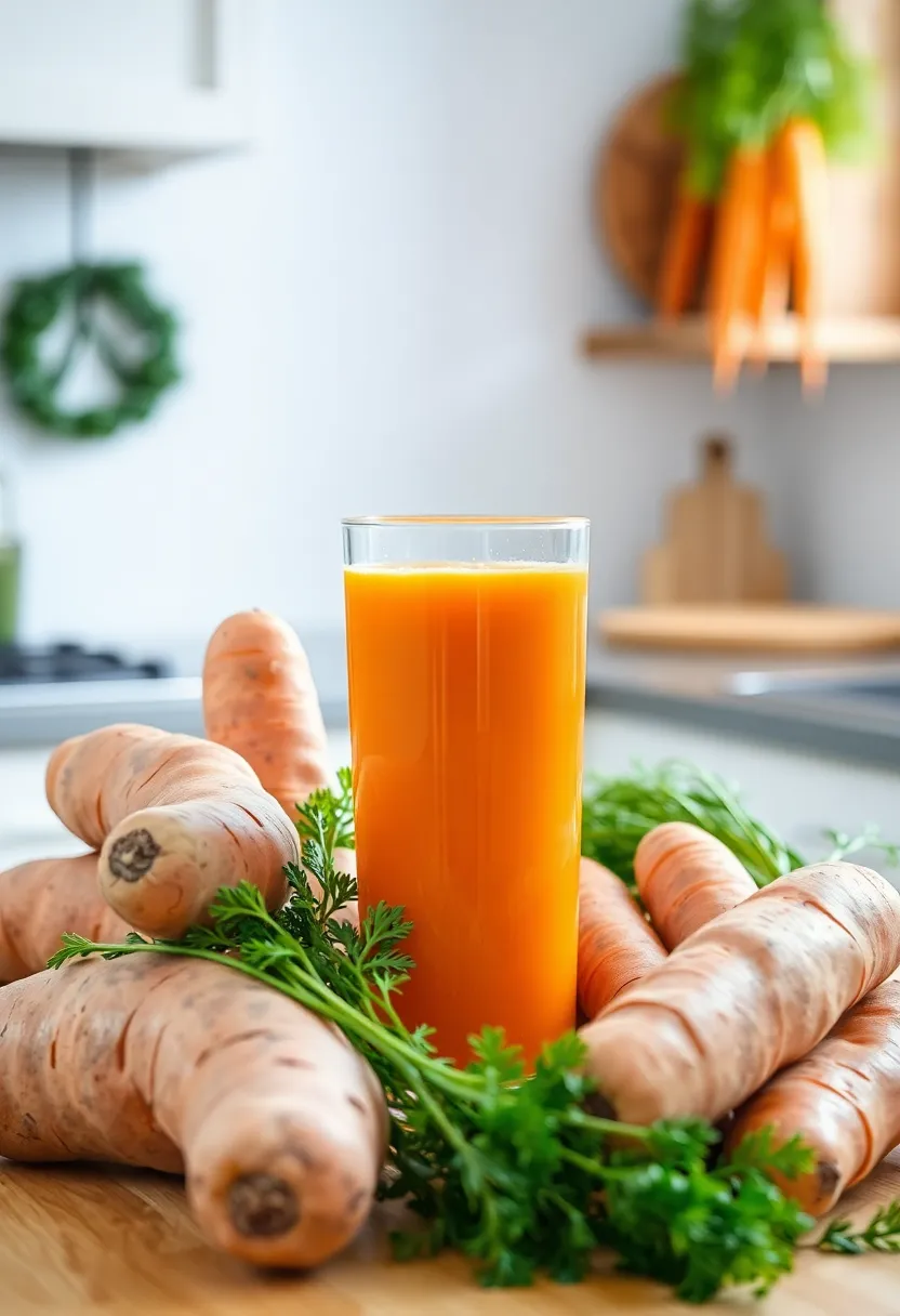 27 Juice Recipes for Immune System Boost Naturally 24. Sweet Potato Carrot Juice